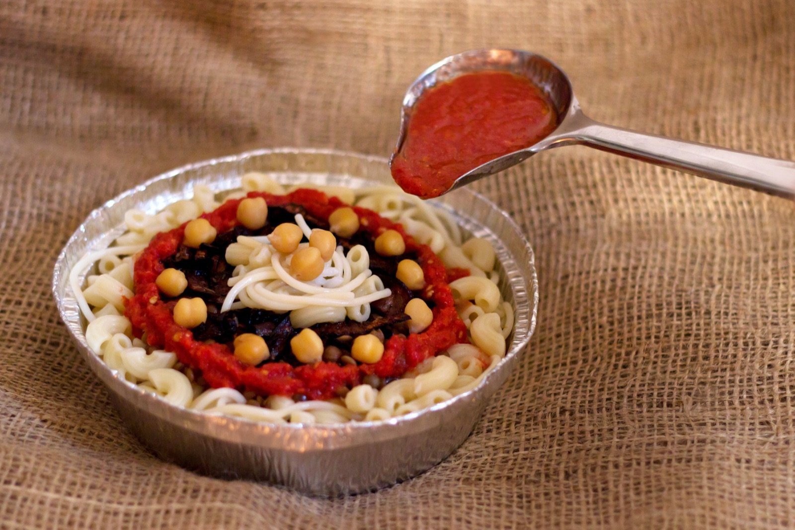 Authentic Egyptian Koshari