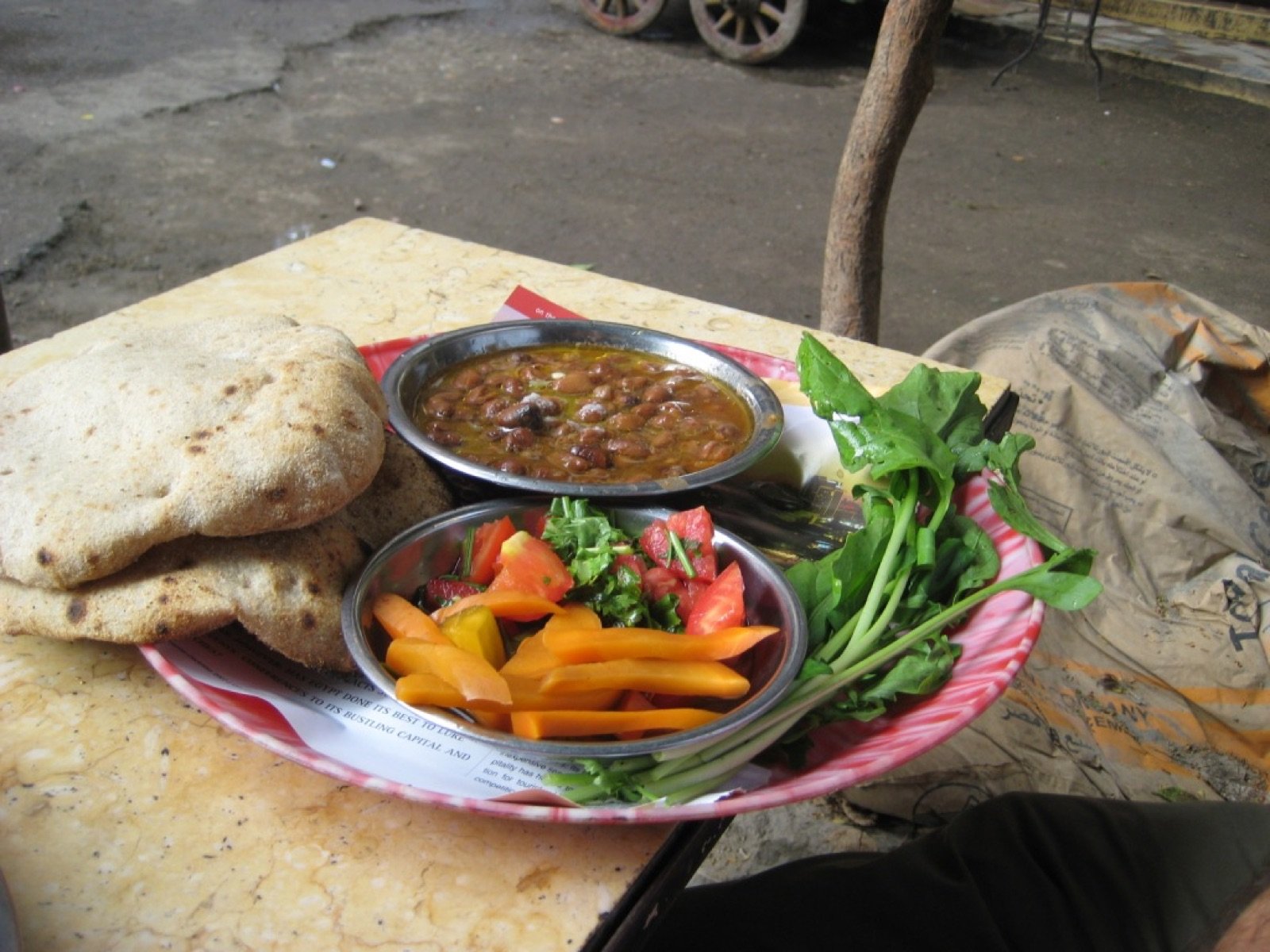 Egyptian Foul Medames with Tahini