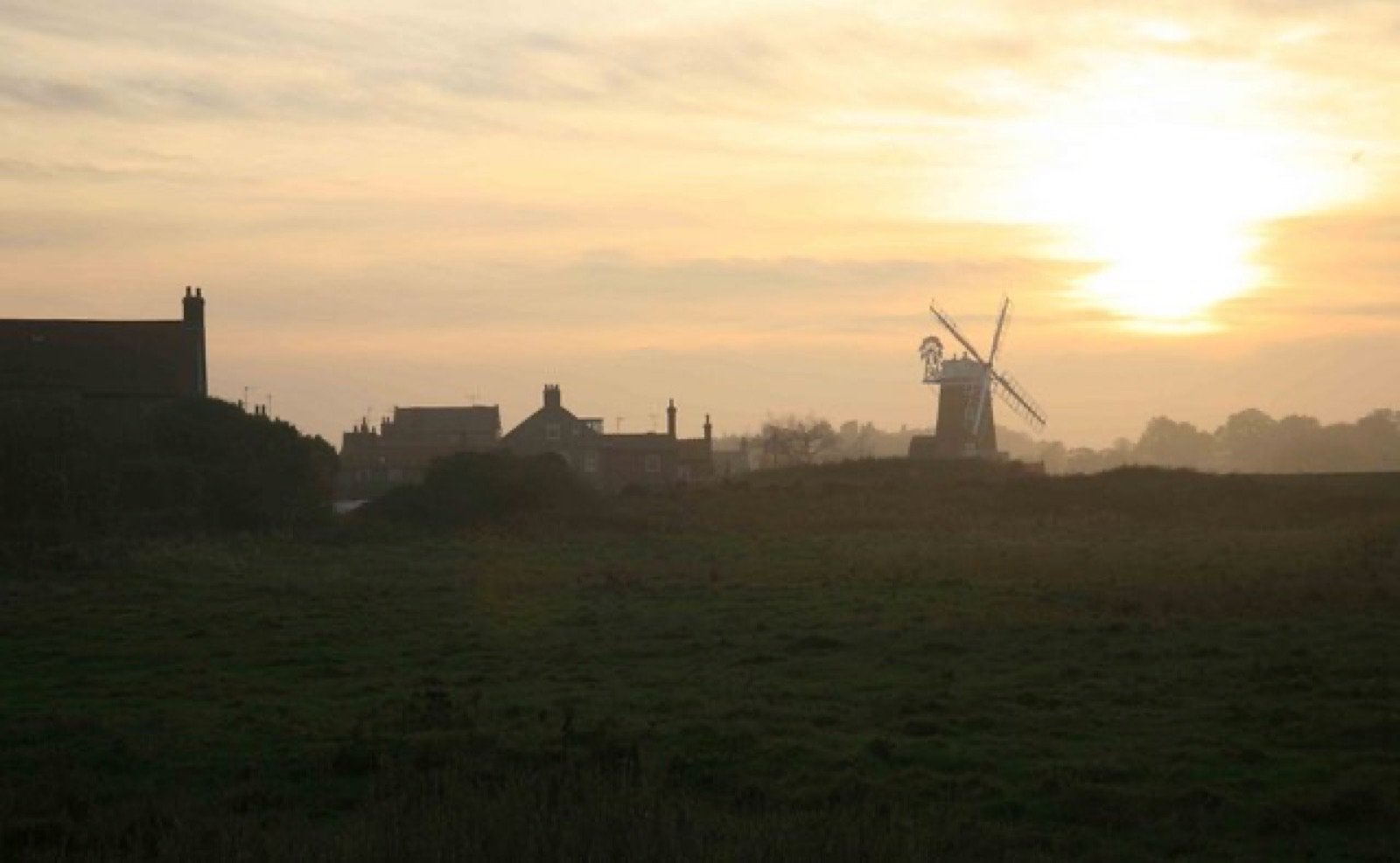 The Quiet Village Windmill